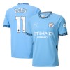 Maillot de Supporter Manchester City Doku 11 Domicile 2024-25 Pour Homme